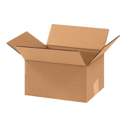 Boîtes en carton ondulé, 9 x 7 x 5 ", Kraft