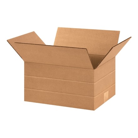 Boîtes en carton ondulé, 12 x 9 x 6 ", Kraft