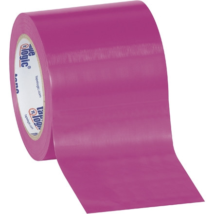 Ruban de sécurité TPC en vinyle, 4 po x 36 verges, violet