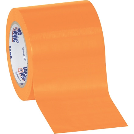 Ruban de sécurité TPC en vinyle, 4 po x 36 verges, orange