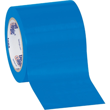 Ruban de sécurité TPC en vinyle, 4 po x 36 verges, bleu