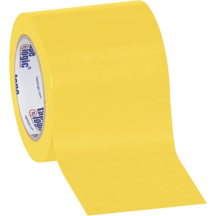 Ruban de sécurité TPC en vinyle, 4 po x 36 verges, jaune