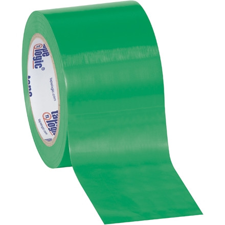 Ruban de sécurité en vinyle TPC, 3 po x 36 verges, vert