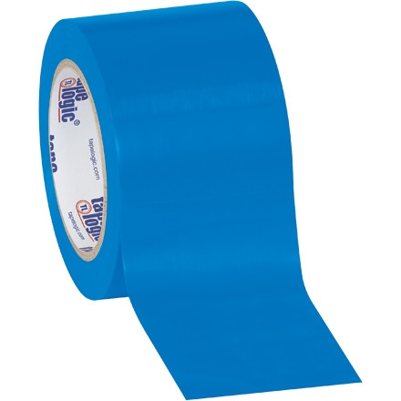 Ruban de sécurité en vinyle TPC, 3 po x 36 verges, bleu
