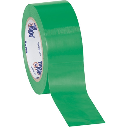Ruban de sécurité en vinyle TPC, 2 po x 36 verges, vert