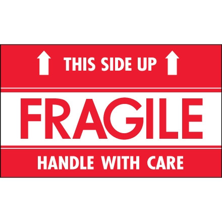 Etiquette "This Side Up / Fragile / Handle with Care" - 3