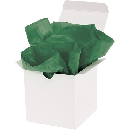 Feuilles de papier de soie «Holiday Green», 20 x 30 po
