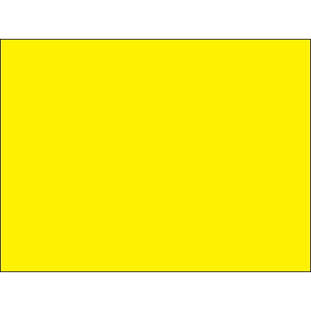Étiquettes d'inventaire jaune fluorescent - 3 X 4 "