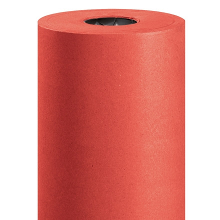 Papier kraft rouge, 50 lb - 36 po x 1000 pi