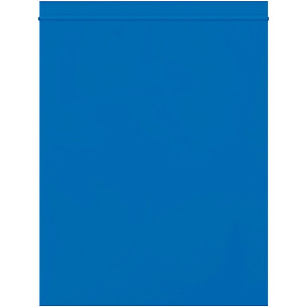Sacs réutilisables de 8 x 10 po, 2 mil - Bleu