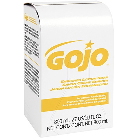 Boîte de recharge de savon GOJO® Enriched Lotion - 800 ml