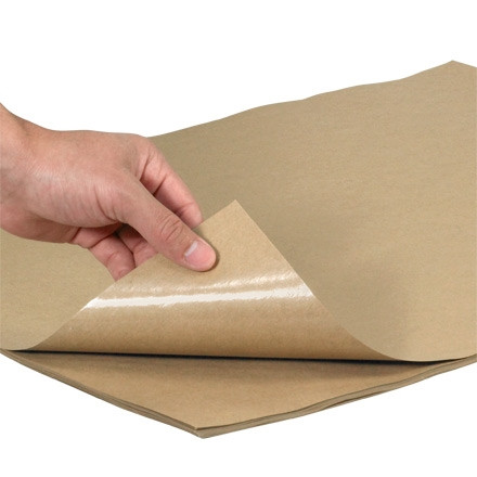 Feuilles de papier kraft poly enduit - 24 x 36 "