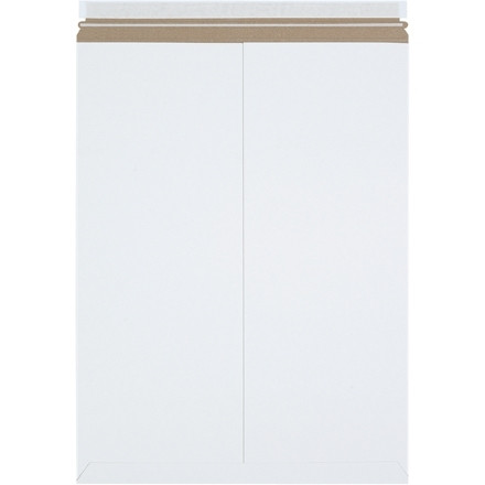Enveloppes plates, autoadhésives, 22 x 27", blanc