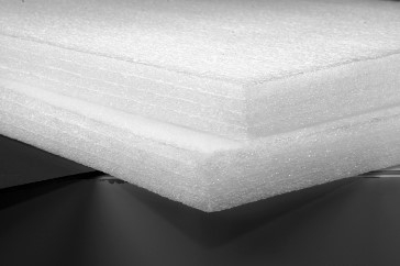 48 Pieces - 6 x 4 x 2 White PE Foam Plank, 2.2# Density - Cutting Edge  Packaging Products